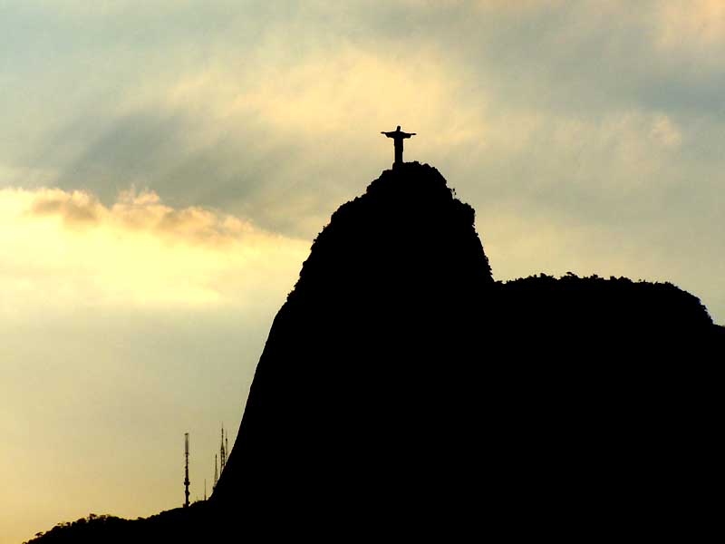 Corcovado at sunset